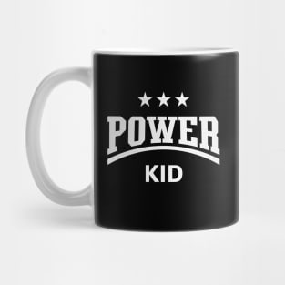 Power Kid (Child / Kiddie / Son / Daughter / White) Mug